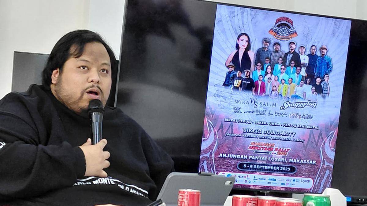 Amirul Yamin, Ketua Panitia Makassar Bikers Movement. (Dok. Istimewa)