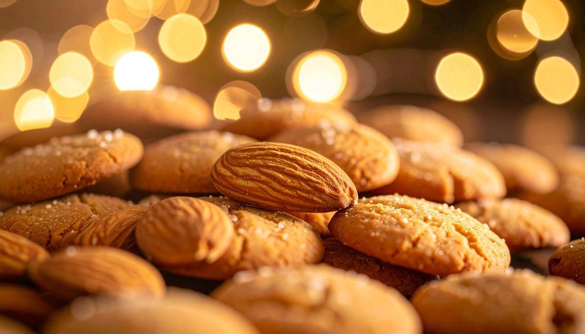 ilustrasi almond cookies (vecteezy.com/ProSpace Pro)