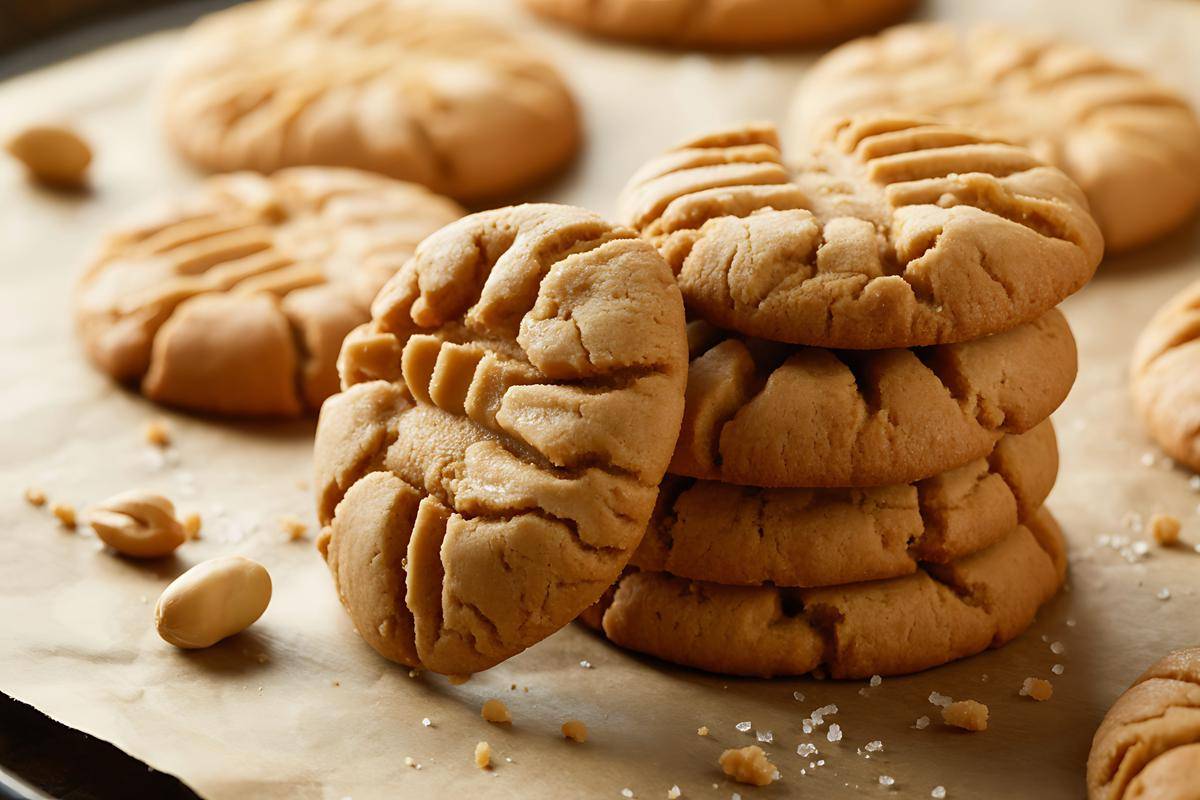 ilustrasi peanut butter cookies (vecteezy.com/MD. SUMON)