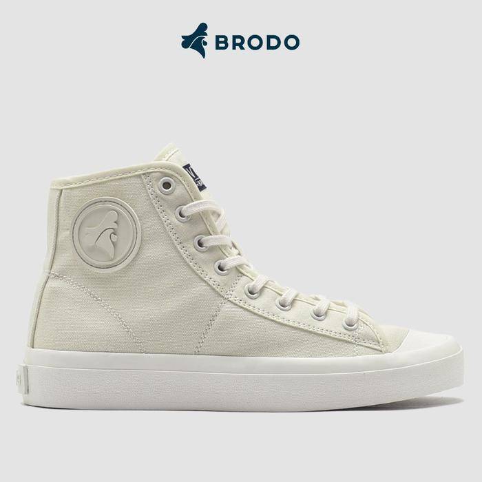Brodo Vantage V2 Hi Natural White WS (www.tokopedia.com/pencaricuanbersama)
