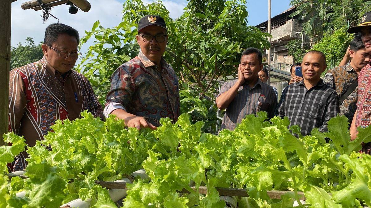 Warga Patangpuluhan ubah bantaran sungai jadi lahan produktif.