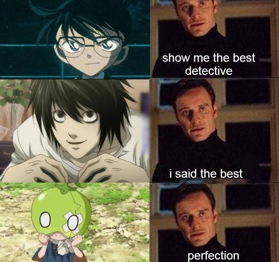 meme kocak anime tentang detektif
