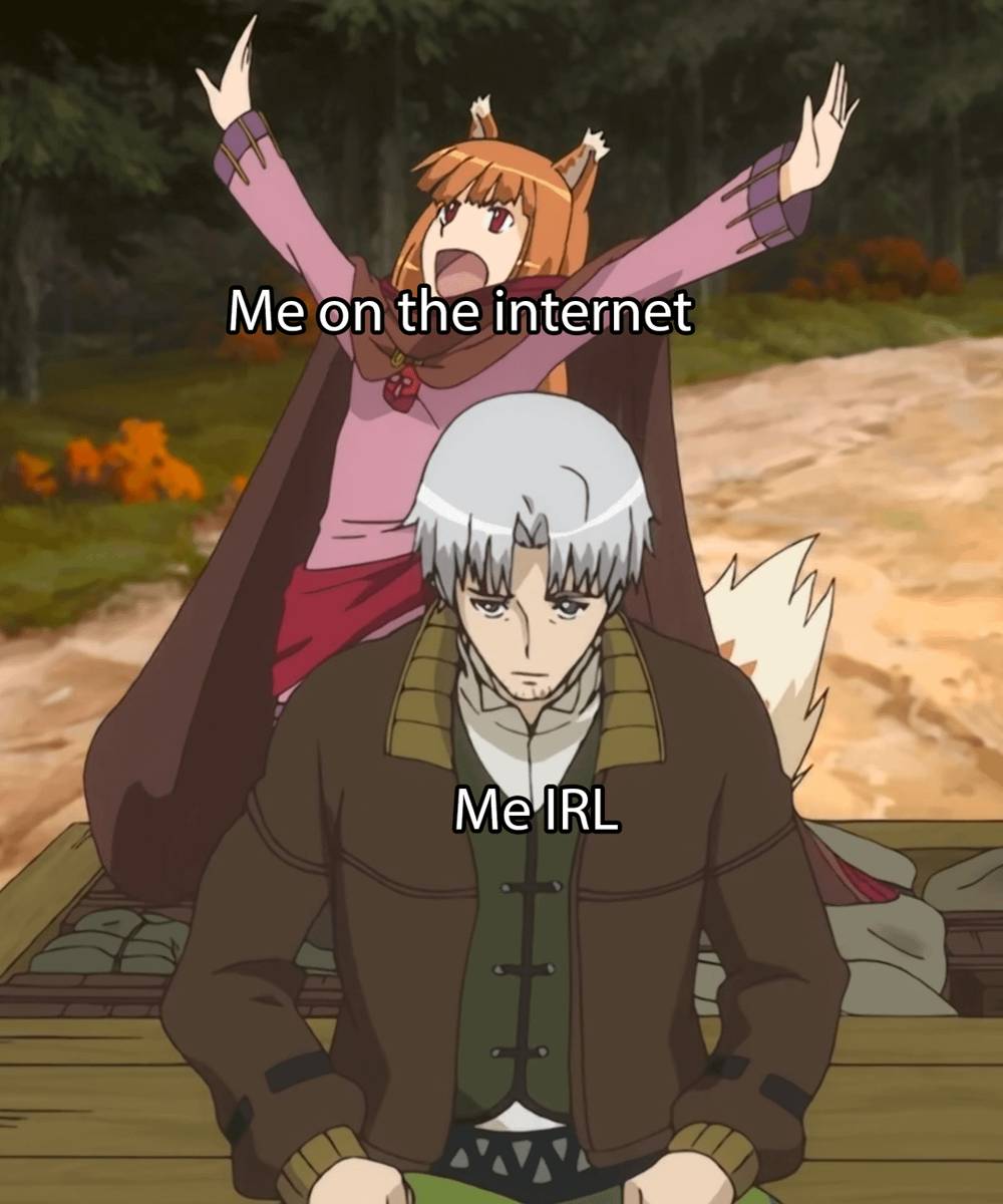 meme anime tentang bersosialisasi