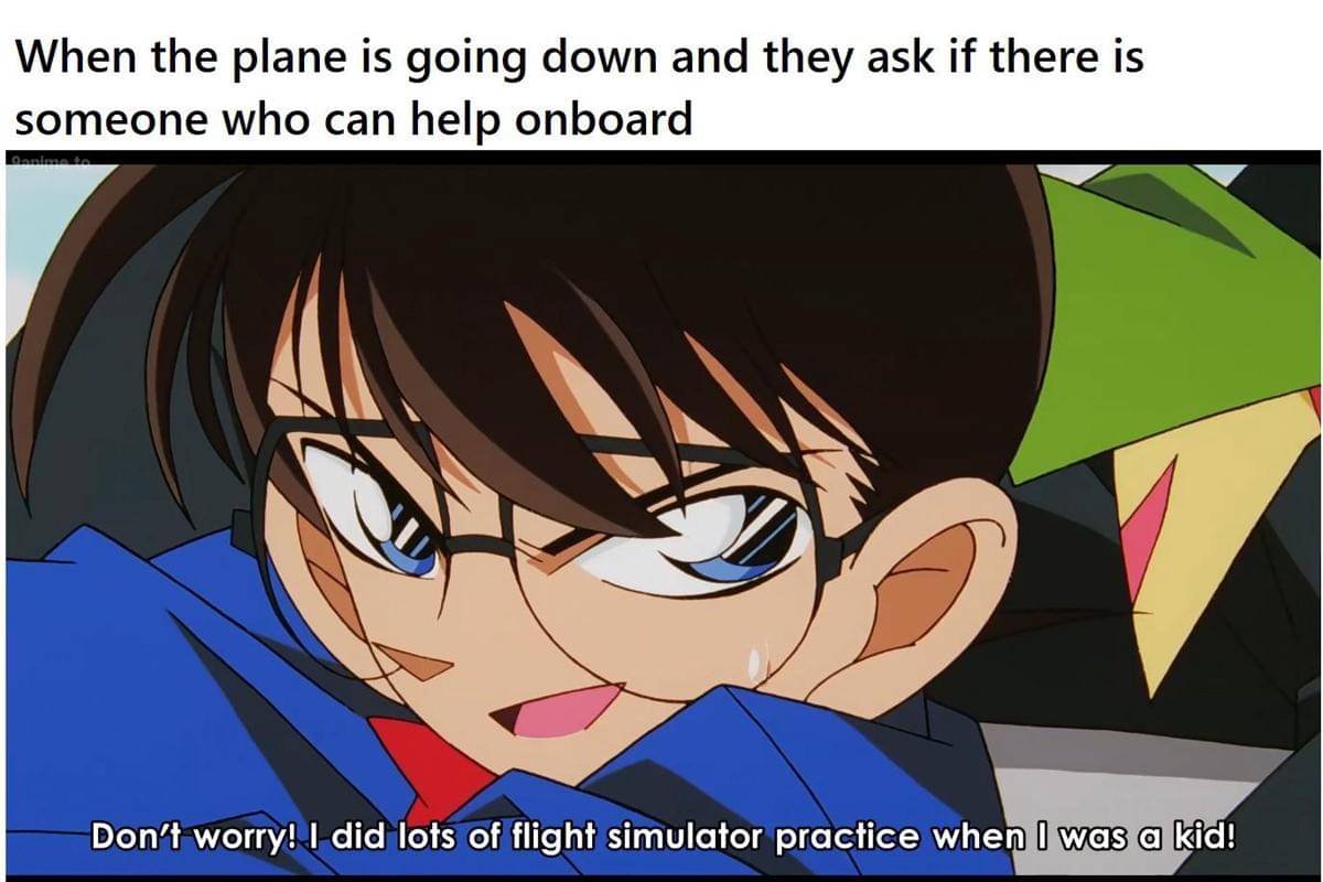 meme kocak anime tentang detektif