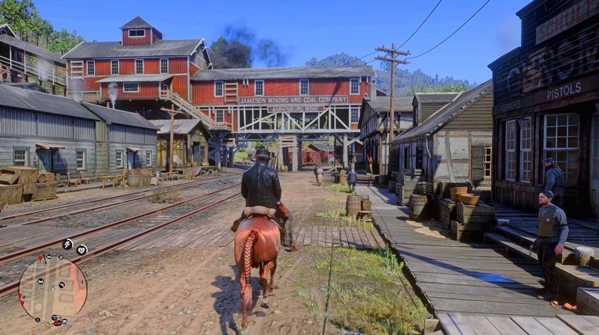 cuplikan game Red Dead Redemption 2