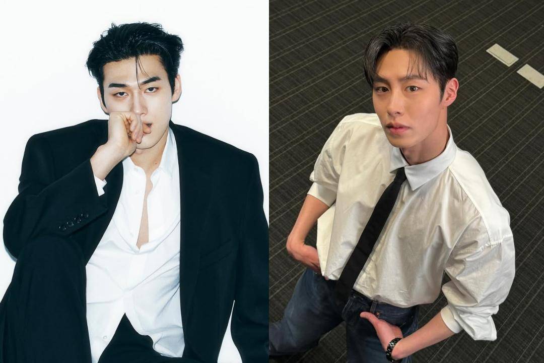 potret Hong Min Gi dan Lee Jae Wook