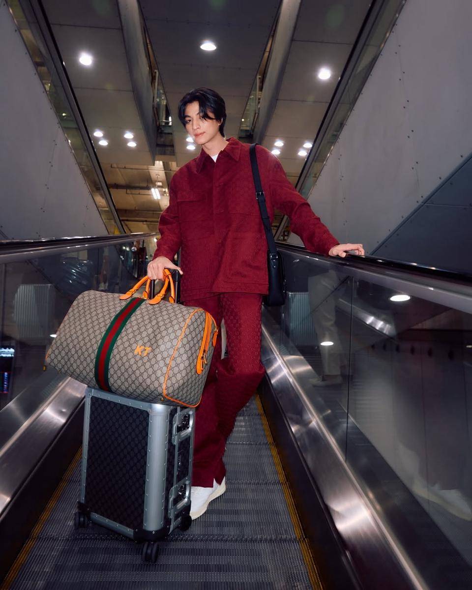 OOTD Bandara Gulf Kanawut (instagram.com/gulfkanawut)