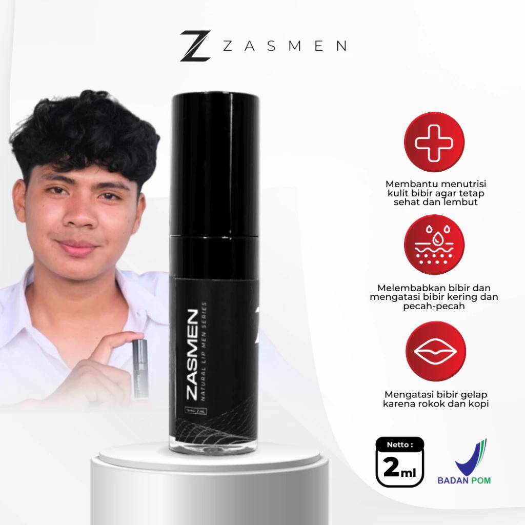 Zasmen Men Lip Serum (shopee.co.id/Zasmen Official Store)
