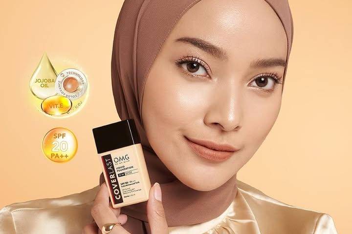 ilustrasi foundation OMG (instagram.com/itsomgbeauty)