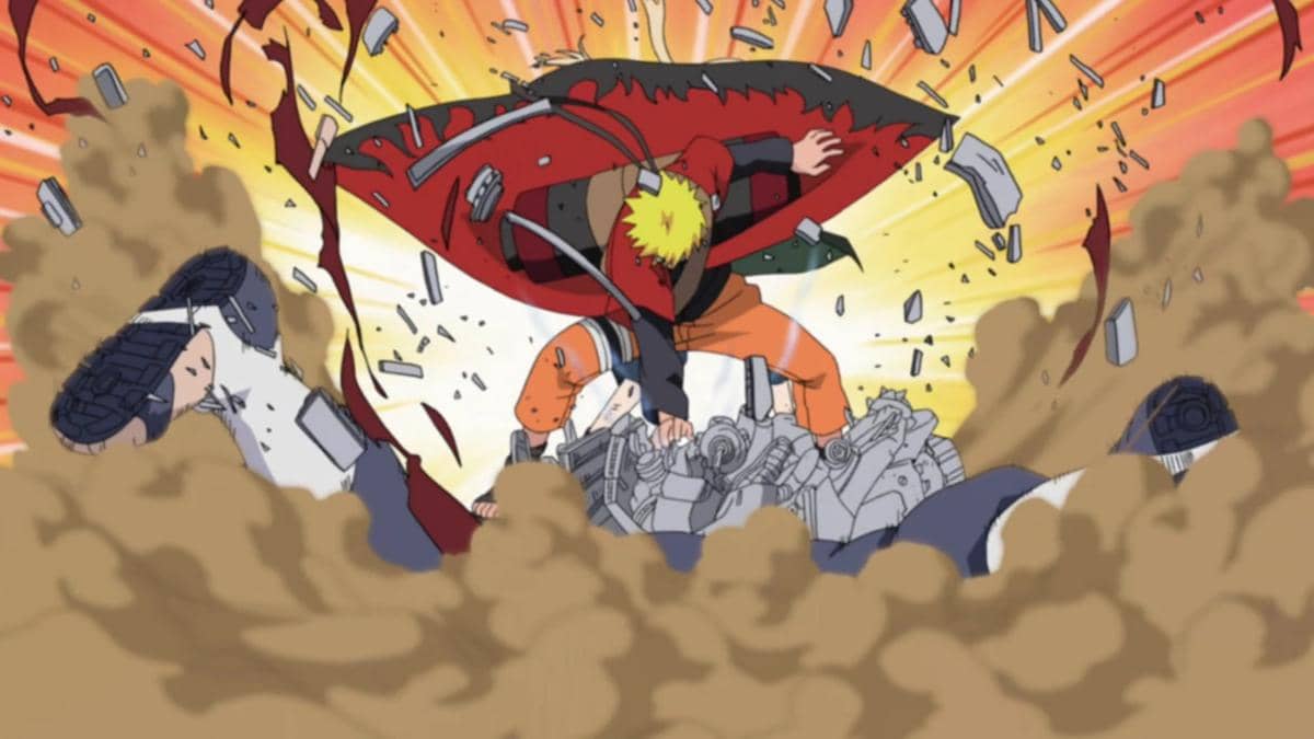 Naruto Sage Mode melawan Pain (dok. Studio Pierrot/Naruto: Shippuden)