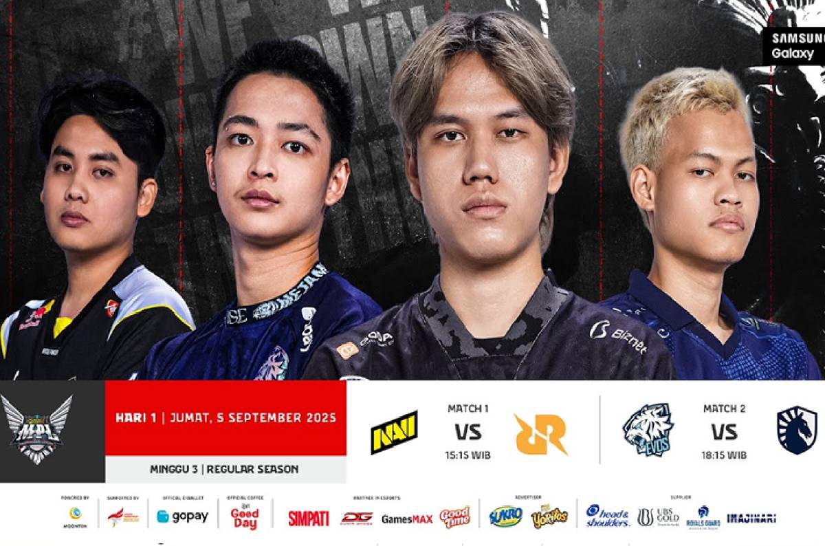 pertandingan hari ke-1 Minggu ke-3 MPL ID S16 