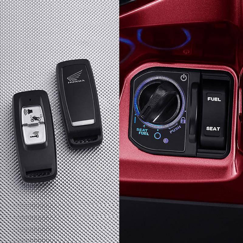 potret smartkey Honda PCX 160 (astra-honda.com)