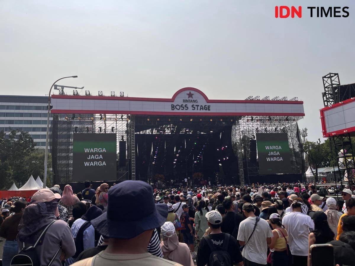 Hindia bawakan lagu Bernadya di Pestapora 2024