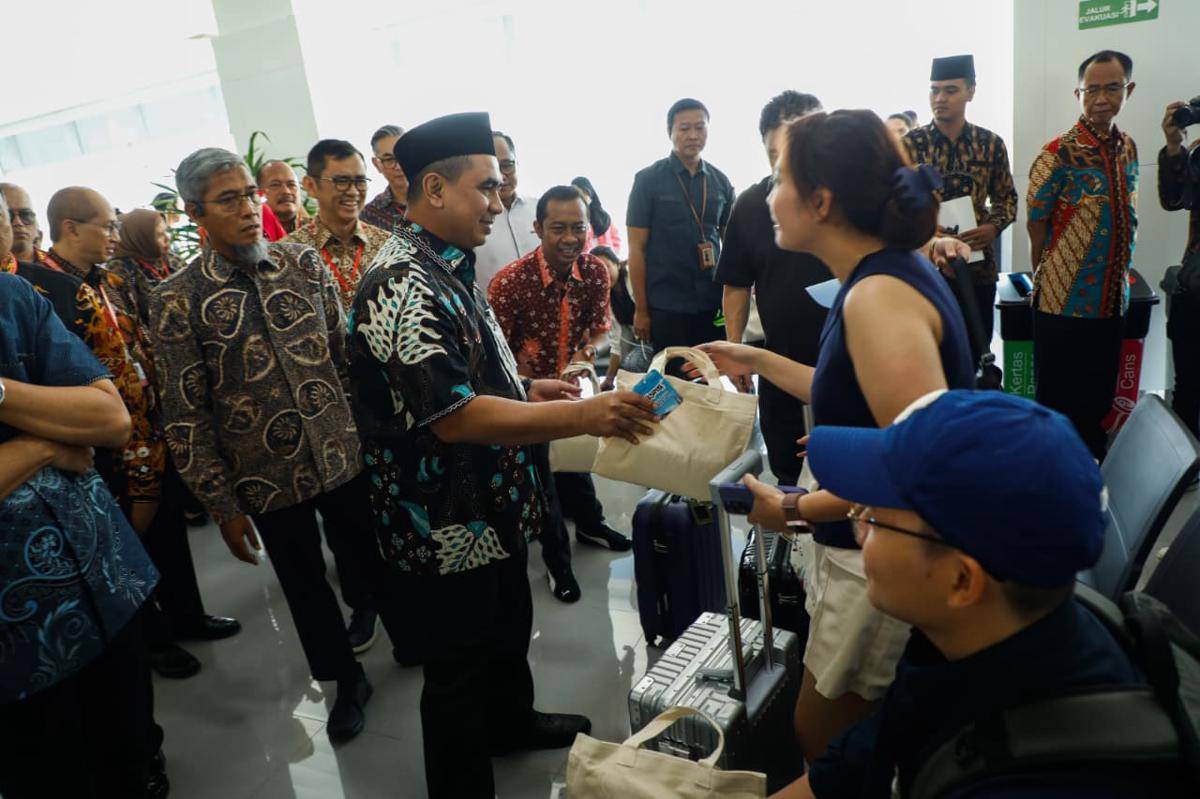 qriss crossborder, qriss, bandara semarang