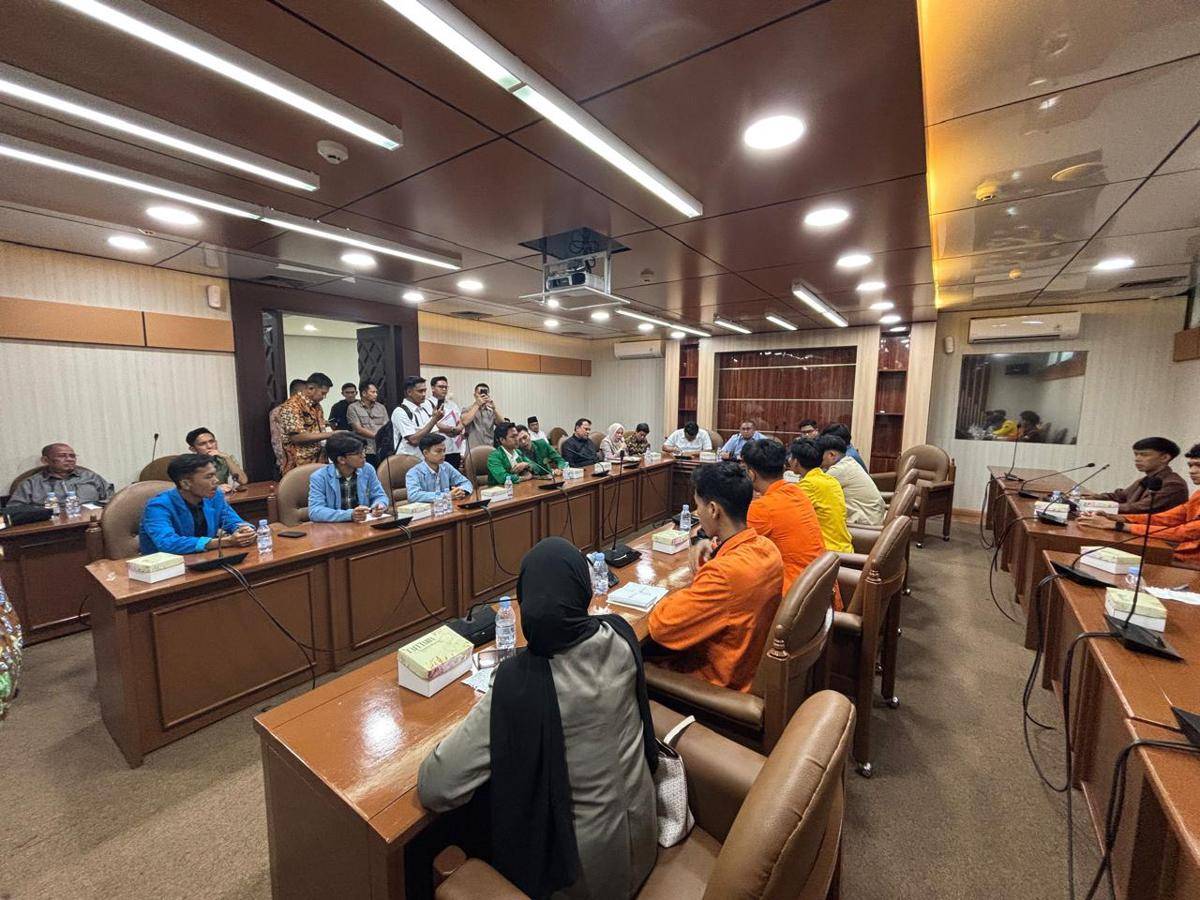Pertemuan mahasiswa di Sumsel bertemu pimpinan MPR di Jakarta (Dok: Selretariat DPRD Sumsel)