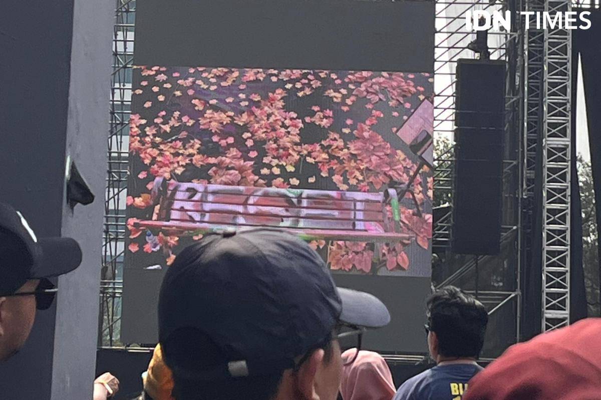 Hindia bawakan lagu Bernadya di Pestapora 2024