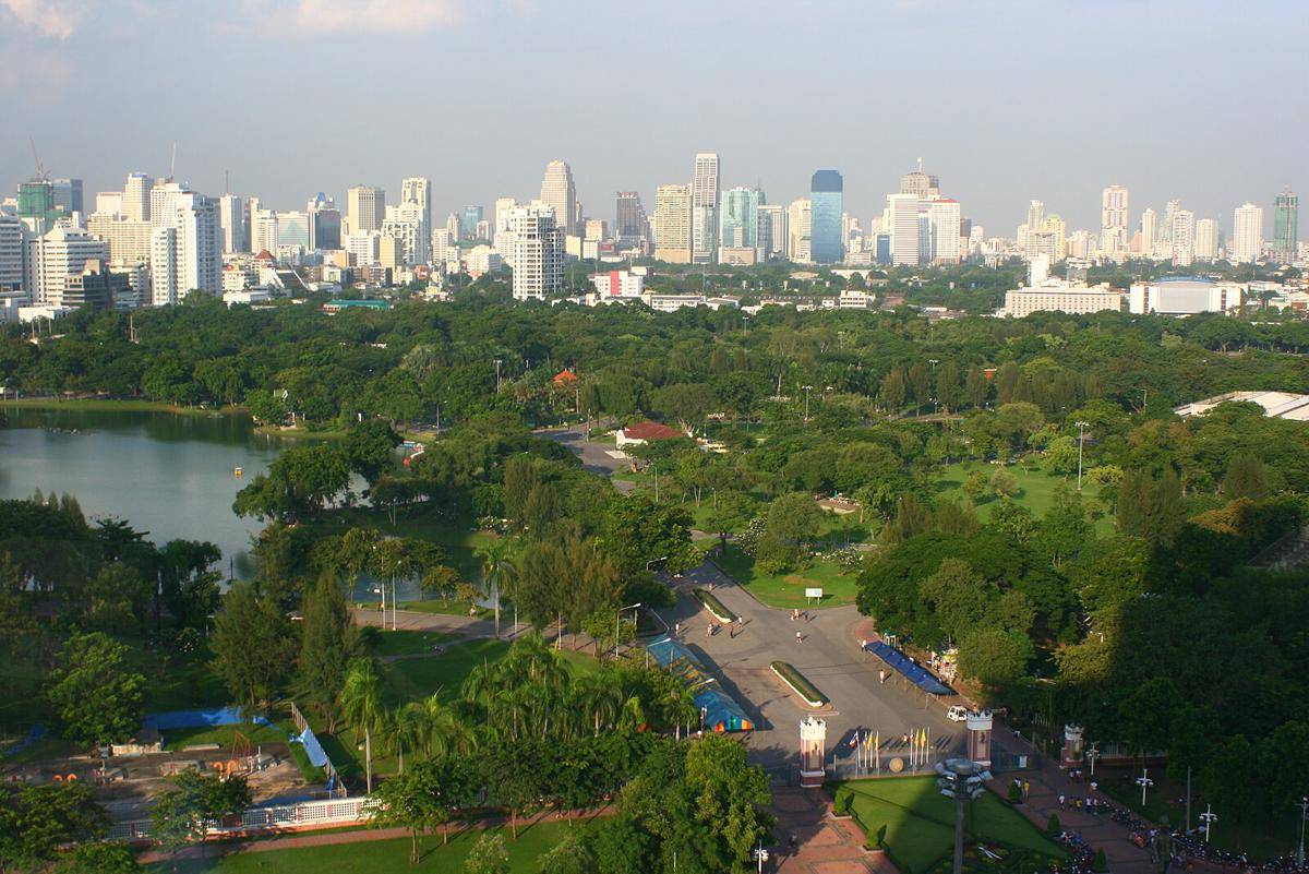 potret Lumphini Park (commons.wikimedia.org/Sry85)