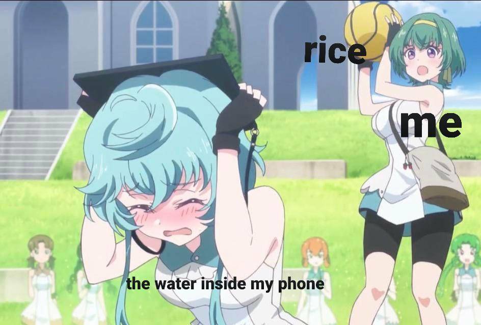 meme anime tentang nasi