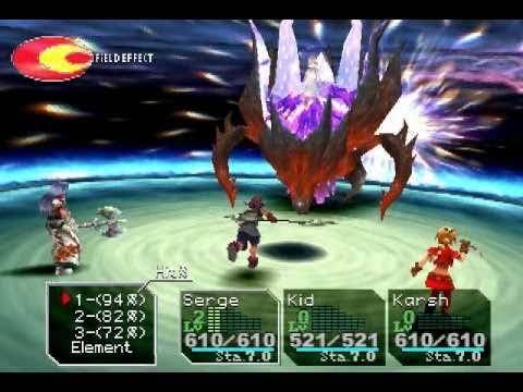 gameplay Chrono Cross