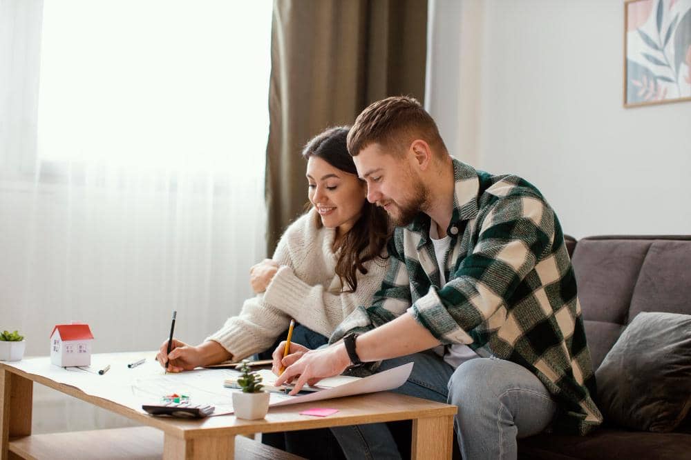 Pasangan mengingat dan mengatur kebutuhan keluarga