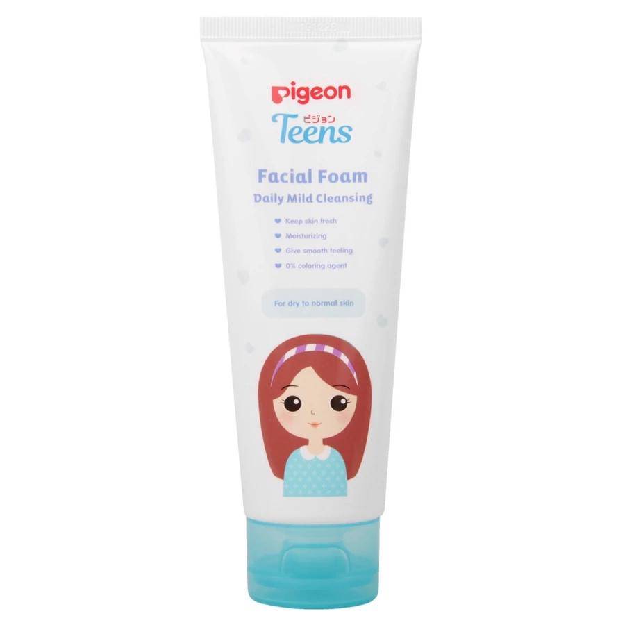 Pigeon Teens - Facial Foam Daily Mild Cleansing (shopee.co.id/Pigeon Indonesia Official Shop)