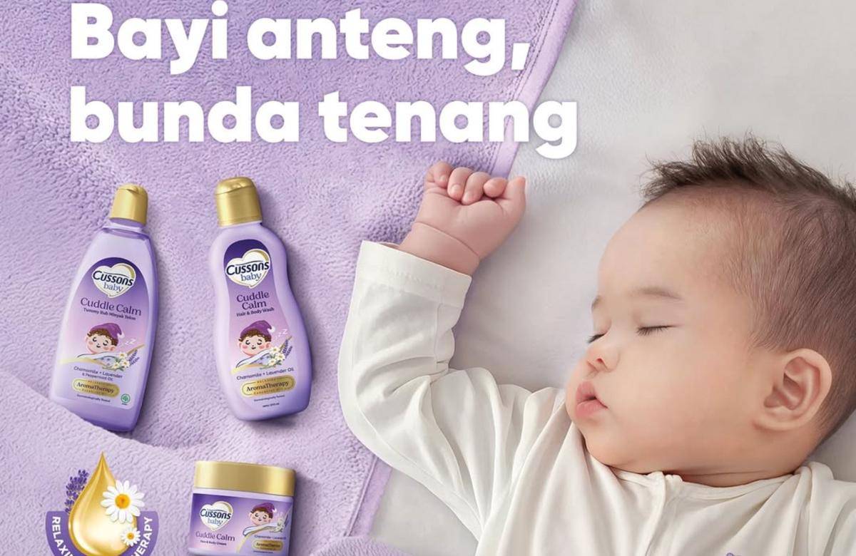 Rangkaian produk Cussons Baby Cuddle Calm (instagram.com/cussonsbabyid)