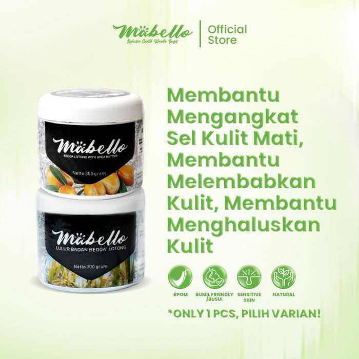 Mabello Lulur Bedda Lotong (tokopedia.com/mabelloindonesia)