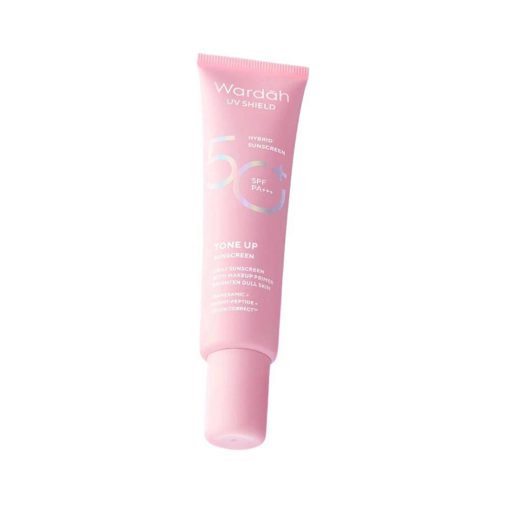 Wardah UV Shield Tone Up Sunscreen (shopee.co.id/Wardah Official Shop)