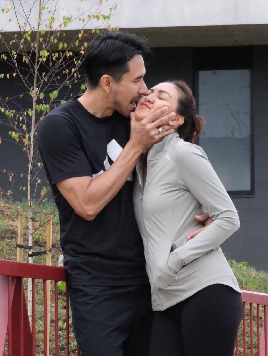 potret Darius Sinathrya dan Donna Agnesia