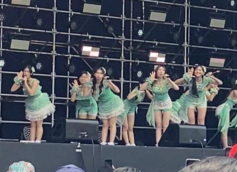 potret JKT48 di Pestapora hari ke-2, Sabtu (6/9/2025)