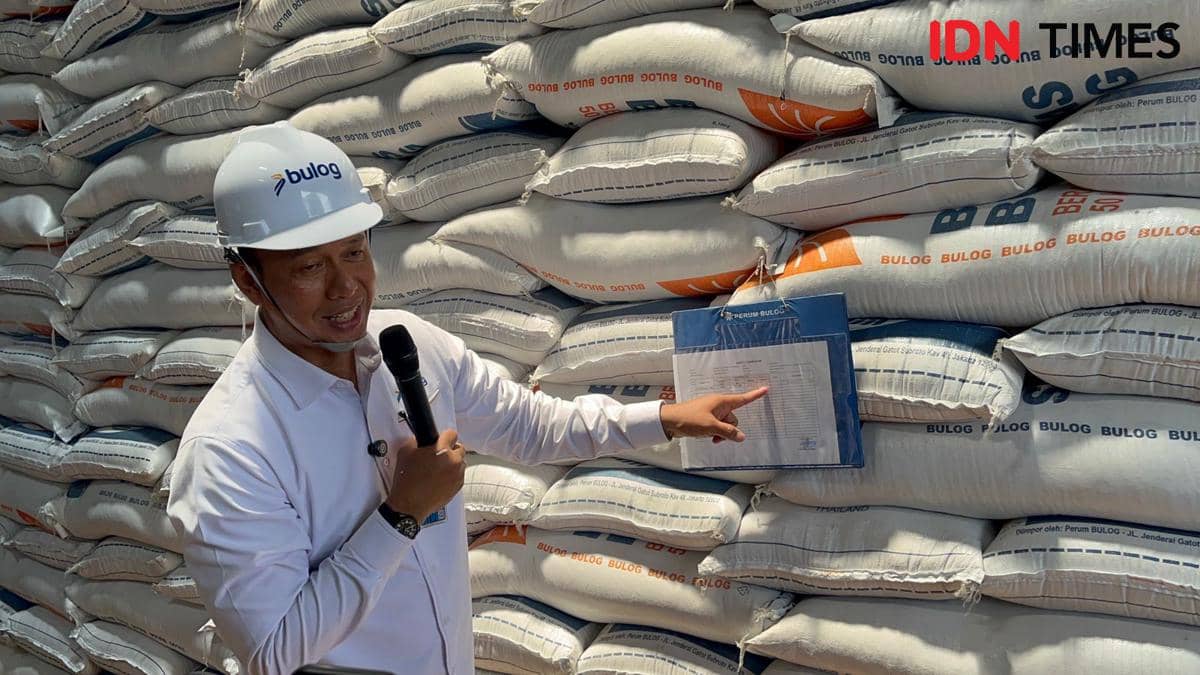 Dirut Bulog Ahmad Rizal Ramdhani, beras bulog