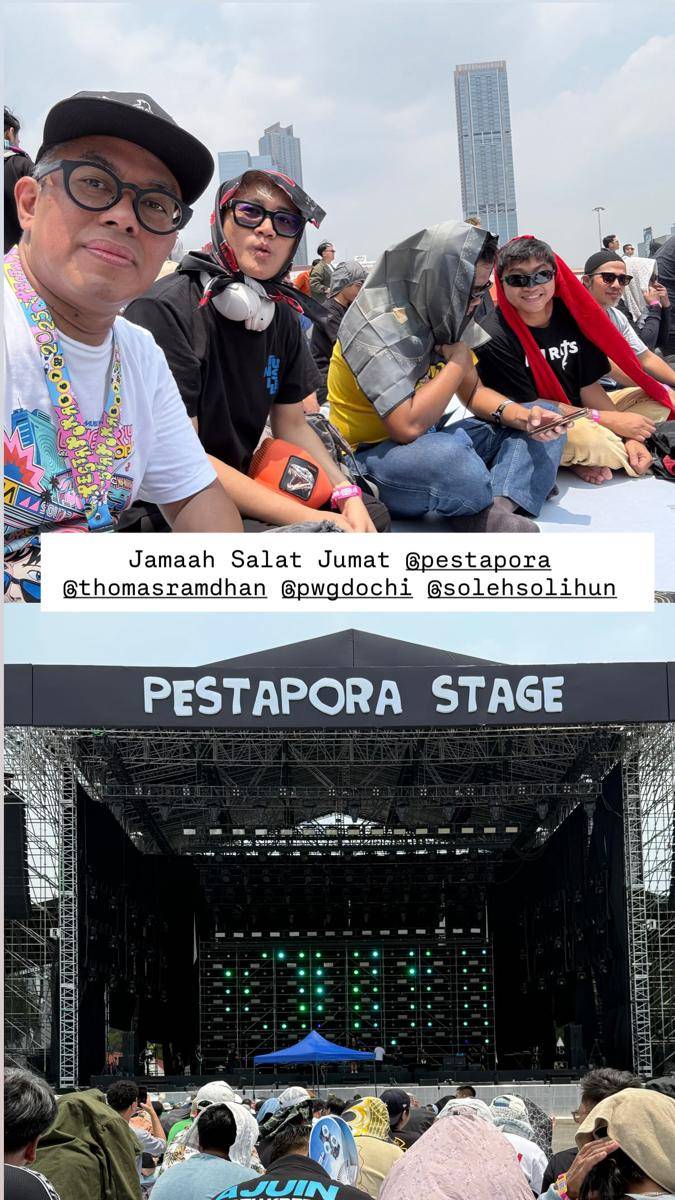 artis Jumatan di Pestapora 2025