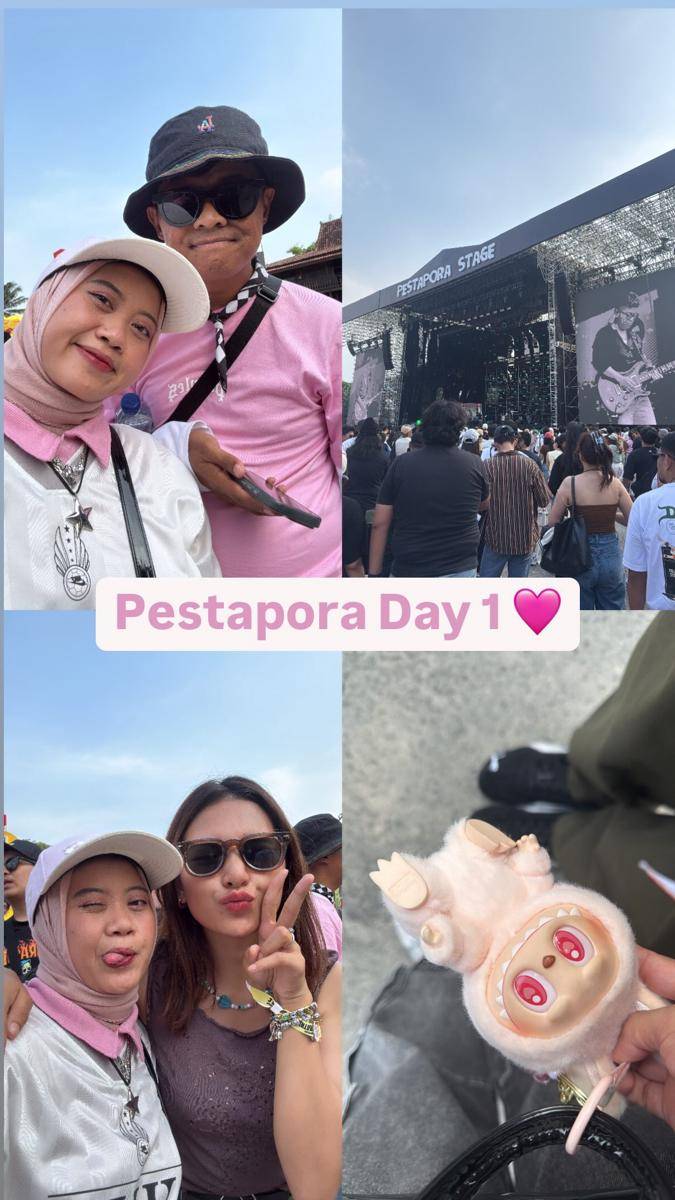 artis nonton Pestapora Day 1