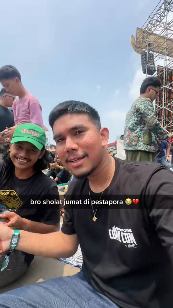 artis Jumatan di Pestapora 2025