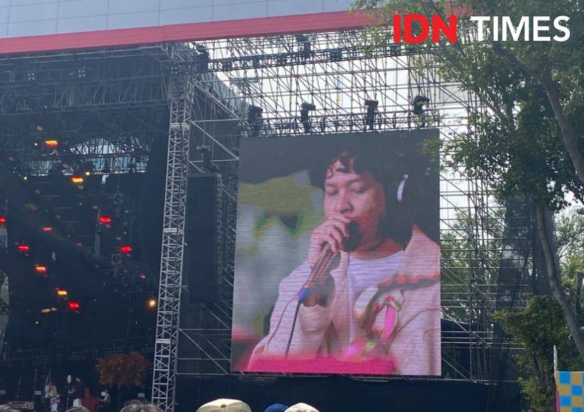 potret hindia di Pestapora hari pertama, Jumat (5/9/2025) 