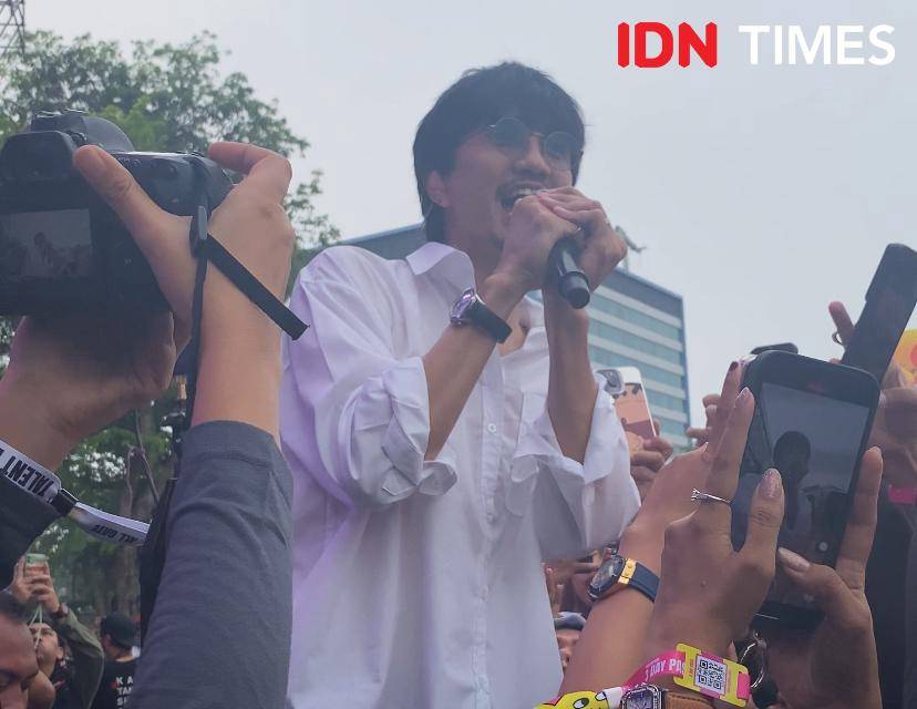 potret Sheila on 7 di Pestapora 2025 hari kedua, Sabtu (6/9/2025)