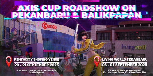 AXIS Cup Roadshow Pekanbaru Balikpapan