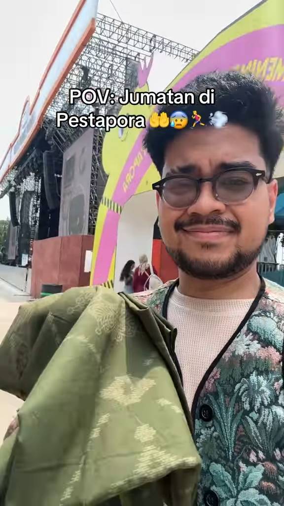 artis Jumatan di Pestapora 2025