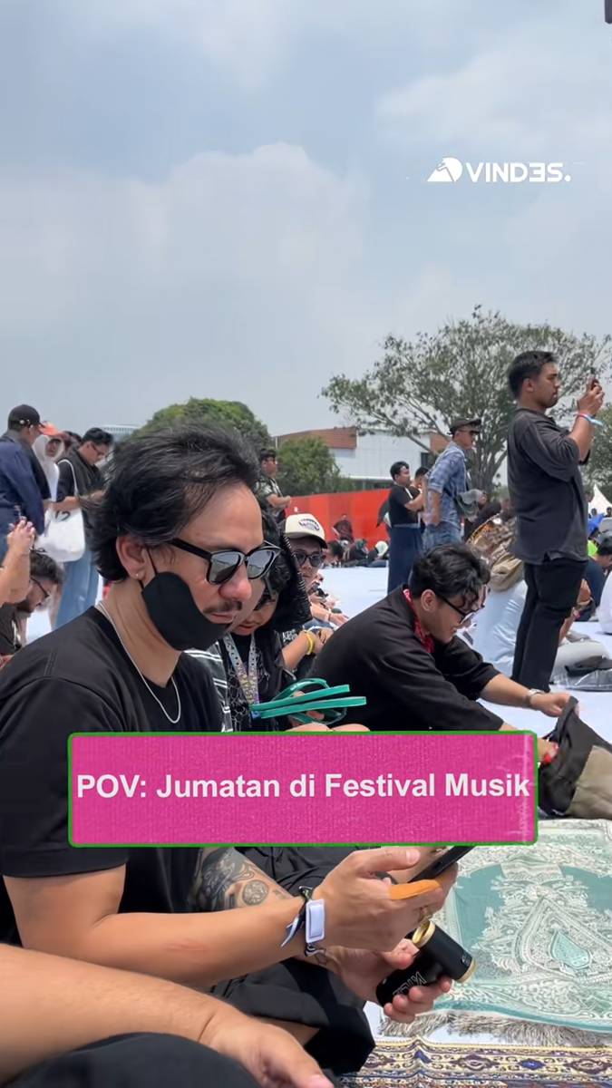 artis Jumatan di Pestapora 2025