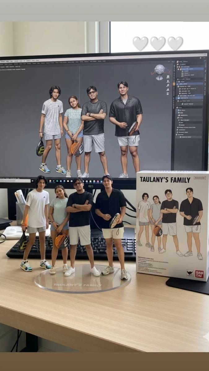 artis ubah foto tren AI action figure