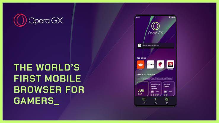 Opera GX untuk Android