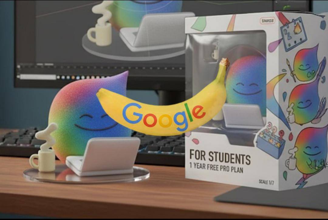 contoh ilustrasi gambar hasil pengeditan Nano Banana yang ditunjukan Google 