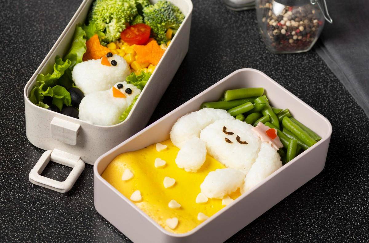 ilustrasi menu katering anak (freepik.com/freepik)