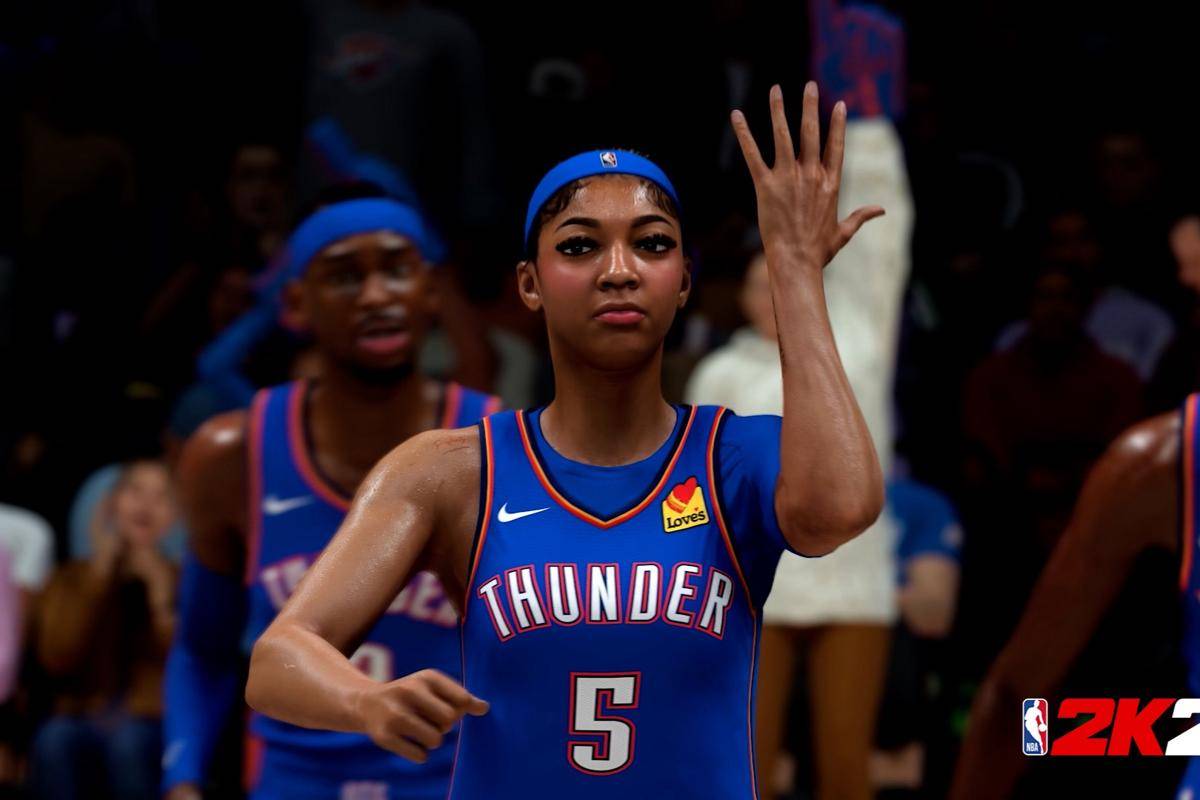 Angel Reese dalam NBA 2K26