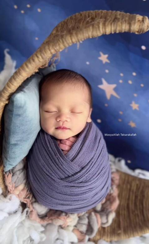 Newborn Baby Malino, Anak Clarissa Putri