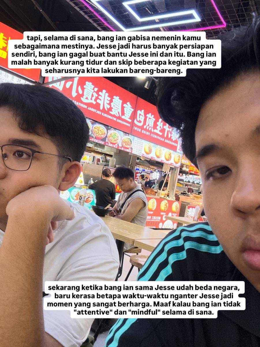 Jerome Polin Antar Adiknya Kuliah (Instagram.com/jehianps)