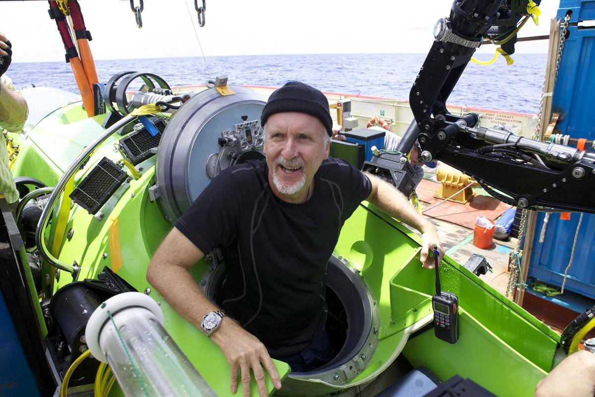 James Cameron di Deepsea Challenge 3D