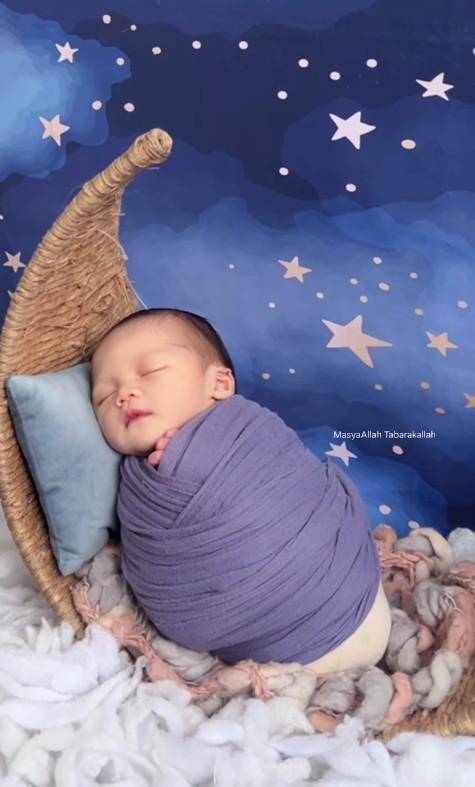 Newborn Baby Malino, Anak Clarissa Putri