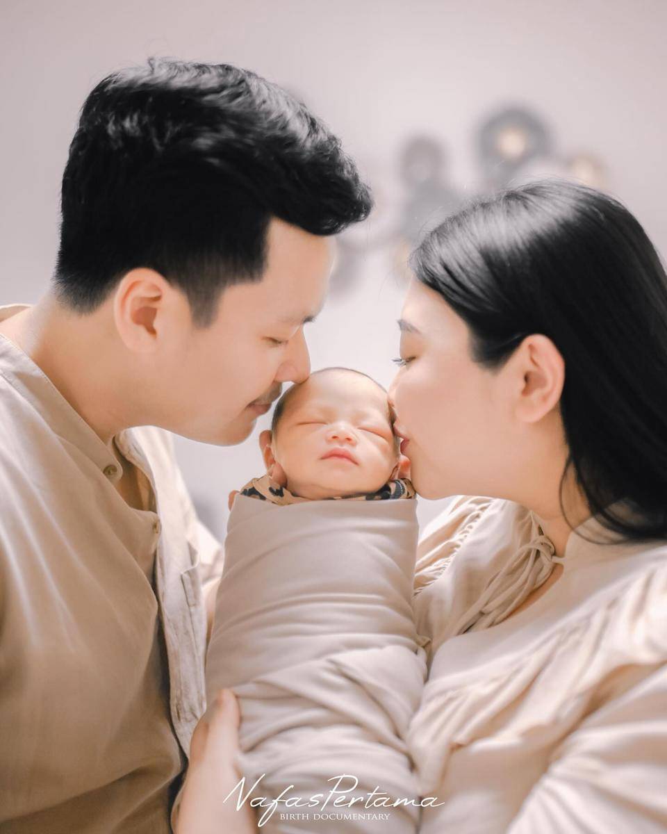 Newborn Baby Malino, Anak Clarissa Putri