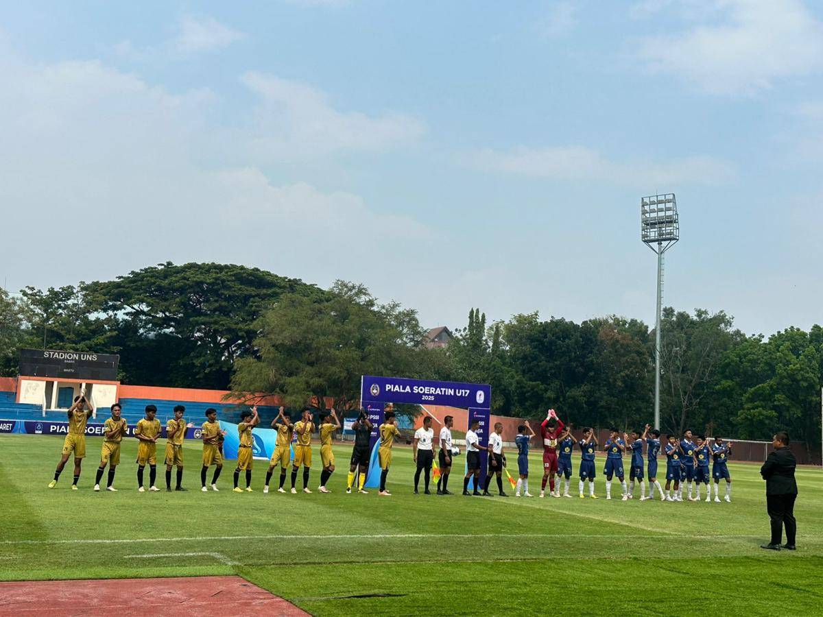 Bhayangkara Presisi Lampung FC saat berlaga di Piala Soeratin 2025. (IDN Times/istimewa)